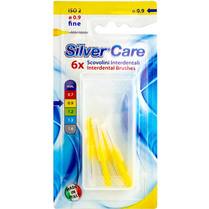 Міжзубні йоржики Silver Care 6 шт тонкі (8009315041236)