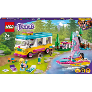 Конструктор LEGO Friends Лісовий будинок на колесах та вітрильний човен 487 деталей (41681) краща модель в Вінниці