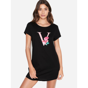 Домашнее платье Victoria's Secret 358415044 XS Черное (1159753631) в Виннице