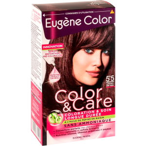 Фарба для волосся Eugene Perma без аміаку Color &amp; Care 5.5 Світлий Шатен Червоне Дерево 125 мл (3140100336245) краща модель в Вінниці