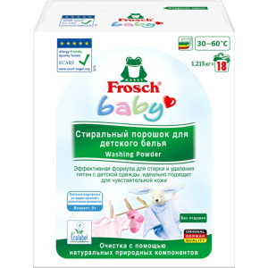 Стиральный порошок для детского белья Frosch 1215 г (4009175958181) лучшая модель в Виннице