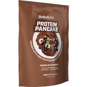 Замінник живлення BioTech Protein Pancake 1000 г Шоколад (5999076236206) краща модель в Вінниці
