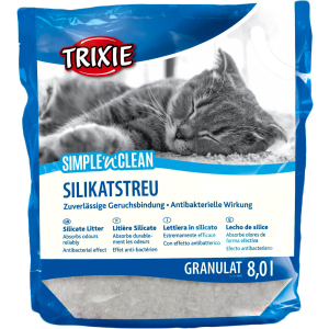 Наповнювач для котячого туалету Trixie SimplenClean Силікагелевий поглинаючий 3.6 кг 8 л (4047974040201) краща модель в Вінниці