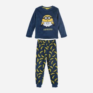 купити Піжама (футболка з довгими рукавами + штани) Disney Minions2 HU2042 128 см Наві (3609085081705)