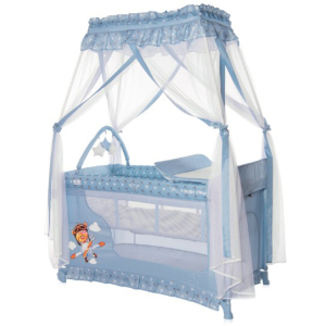 Манеж Lorelli Magic Sleep Blue Adventure (Чарівний сон Блю Адвент) в Вінниці