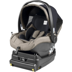 Автокрісло Peg-Perego Primo Viaggio i-Size з базою Luxe Ecru Бежеве (IMSZ000000BA36DX51) (8005475392751) краща модель в Вінниці