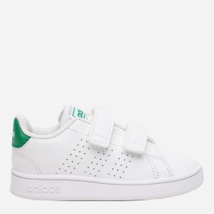 Кеди дитячі Adidas Advantage I EF0301 Ftwwht/Green/Gretwo (4061622832253) краща модель в Вінниці