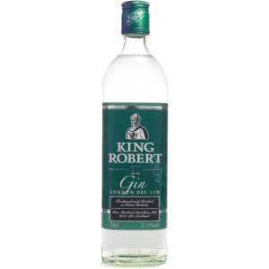 Джин King Robert II Distilled London Dry Gin 0,7 л 37,5% (5010852001976) краща модель в Вінниці