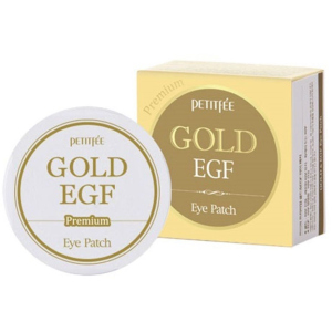 Гидрогелевые патчи для глаз Petitfee Premium Gold&EGF Hydrogel Eye Patch Премиум Золото 60 шт (8809239802445) в Виннице