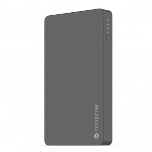 Зовнішній акумулятор із Lightning портом Mophie Universal Battery Powerstation Silver 5000 mAh