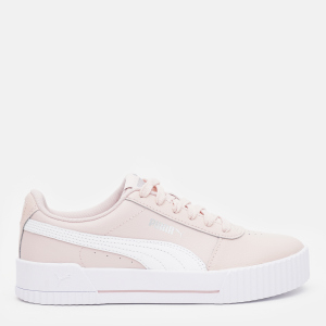 хорошая модель Кеды детские Puma Carina L Jr 37067731 38 (5) Lotus-Puma White (4063699623796)