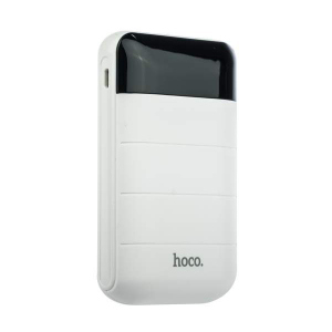 Портативна універсальна батарея Power Bank HOCO Domon B29 10000Ah White в Вінниці