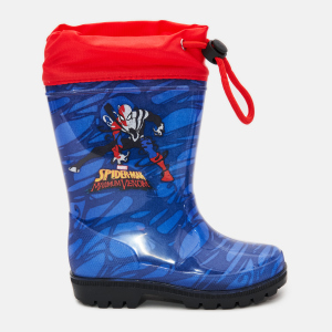 Резиновые сапоги Disney Perletti Spiderman 98072 30-31 Синие (8015831980723) ТОП в Виннице