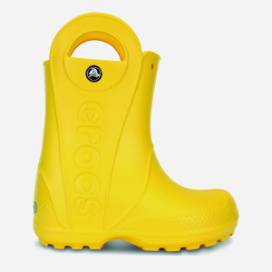 Гумові чоботи Crocs Handle Rain Boot Kids 12803-730-J3 34 Yellow (0887350027877) краща модель в Вінниці