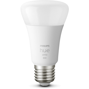 Розумна лампа Philips Hue Single Bulb E27, 9W(60Вт), 2700K, White, Bluetooth, димована (929001821618) в Вінниці