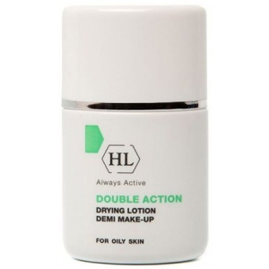 Підсушуючий лосьйон з тоном Holy Land Double Action Drying Lotion Demi Make Up 30 мл (7290101321620) рейтинг