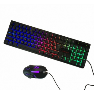 Клавиатура KEYBOARD HK-6300TZ (BIG) + mouse лучшая модель в Виннице