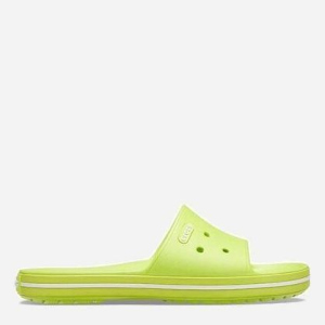 купити Шльопанці Crocs Crocband Iii Slide 205733-3T1 38-39 (M6/W8) 23.8 см Лаймові з білим (191448579255)