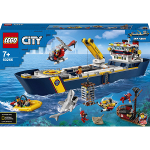 купити Конструктор LEGO City Океан: дослідне судно 745 деталей (60266)