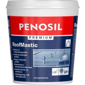 Мастика гидроизоляционная водоотталкивающая Penosil Premium RoofMastik 1 л White (Y0085) надежный