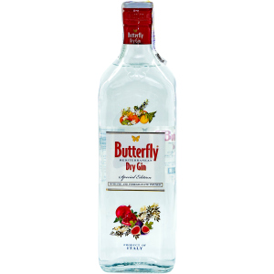 Джин Bagnoli Butterfly Mediterranean Dry Gin Special Edition 1л 40% (8001412007078) в Вінниці