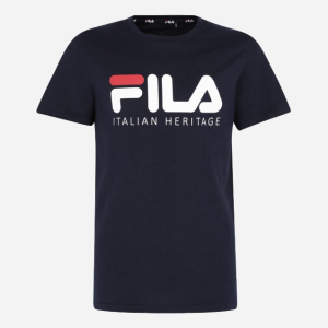 Футболка FILA 108470-Z3 158-164 см Сапфірова (4670036607175) краща модель в Вінниці