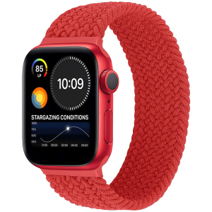 Ремінець Promate Fusion-40M для Apple Watch 38-40 мм 1/2/3/4/5/6/SE Red (fusion-40m.red) в Вінниці