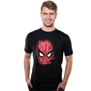 Футболка Good Loot Marvel Comics Spiderman Mask (Людина-павук) L (5908305224662)