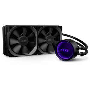 Система жидкостного охлаждения NZXT Kraken X53 - 240 мм AIOLiquid Cooler with RGB LED (RL-KRX53-01)