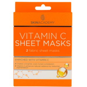 Маска тканевая для лица Skin Academy Vitamin C 0.45 г х 2 шт (5031413989908) лучшая модель в Виннице