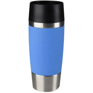 Термокухоль Tefal Travel Mug блакитний 0.36 л (K3086114) краща модель в Вінниці