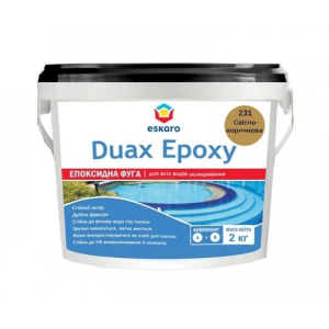 Двухкомпонентная эпоксидная затирка Eskaro Duax Epoxy светло-коричневый арт - 44013 ТОП в Виннице