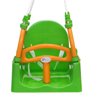 Гойдалки дитячі Active Baby Салатово-оранжеві (01-0152/0101) (4822003299108) ТОП в Вінниці