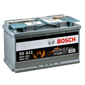 Автомобильный Акумулятор Bosch 6 СТ-80-R S5 Silver Plus 0092S (0 092 S5A 110) лучшая модель в Виннице