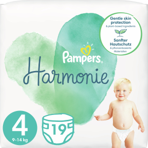 Подгузники Pampers Harmonie Размер 4 (9-14 кг) 19 шт (8006540156278) ТОП в Виннице