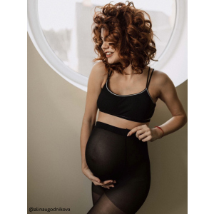 Колготки для вагітних Conte Elegant Ce Maternity 40 5 Nero (4810226512524) краща модель в Вінниці