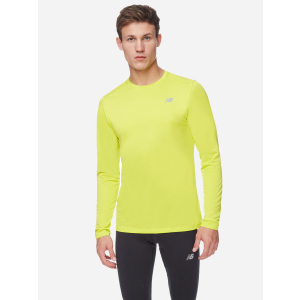 хороша модель Рашгард New Balance Accelerate LS MT03205SYE XL Yellow (195173833705)