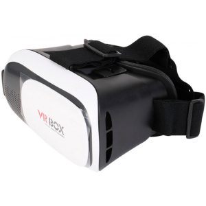 Окуляри віртуальної реальності Vr Box Glasses 3D VR-001 Black/White + VR пульт дистанційного керування (F03К187) краща модель в Вінниці