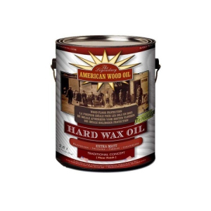 Масло-віск American Wood Oil Hard Wax Extra Matt прозоре 2.5 л лучшая модель в Виннице