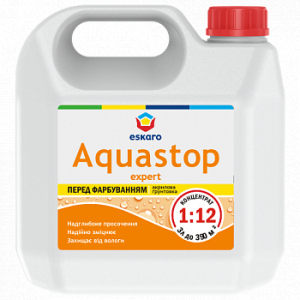 Ґрунтовка Eskaro Aquastop Expert 3 л ТОП в Вінниці