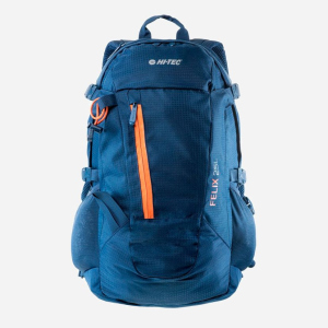 Рюкзак HI-TEC Felix 25L-Insignia Blue/Orange Синій (5902786014910) надійний