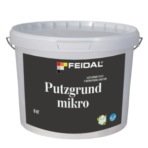 Адгезійний ґрунт з мармуровою крихтою 8кг FEIDAL Putzgrund mikro рейтинг