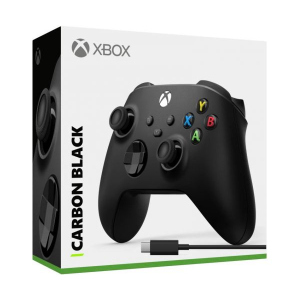 Microsoft Xbox Series X | S Wireless Controller with Bluetooth (Carbon Black) + USB Type-C кабель
