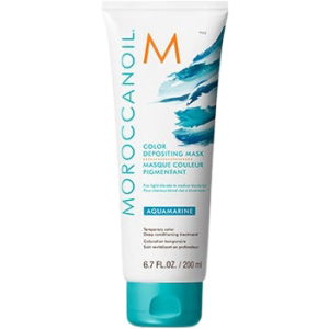 хороша модель Маска з ефектом кольору MoroccanOil Color Depositing Mask колір Aquamarine 200 мл (7290113140707)