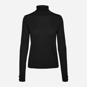 Гольф Vero Moda 10248740 S Black (5715103817558) ТОП в Виннице