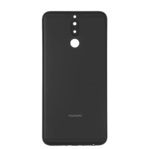 Задняя крышка для Huawei Mate 10 Lite (RNE-L01/RNE-L21), черная, Graphite Black, с шлейфом сканера отпечатка пальца Original PRC ТОП в Виннице