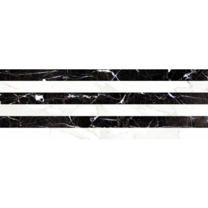 Настенная Облицовочная Плитка Super Ceramica Rev Rel Stripe Carrara Albineg Br 20*60 Плитка 200x600 мм