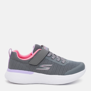 Кроссовки детские Skechers 302427L CCPK 30 Серые (195204965870) лучшая модель в Виннице