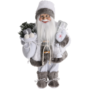 Фігура діда морозу Christmas Decoration 22x16x57 см (ASK000310) ТОП в Вінниці