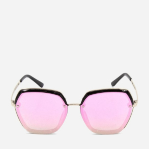 Сонцезахисні окуляри жіночі поляризаційні SumWin 2212 Рожеве дзеркало краща модель в Вінниці